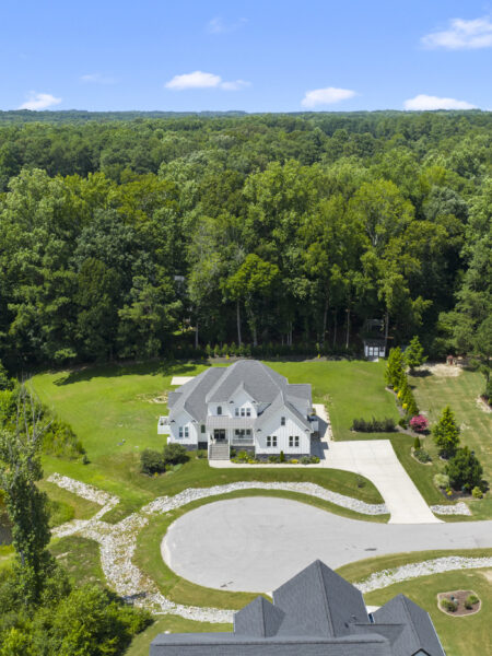 6024 Lunenburg Drive | Raleigh, NC home for sale | Aerial of Lot